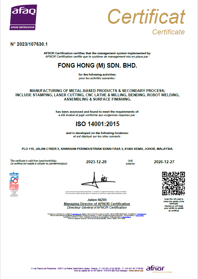 ISO 14001 - FHM