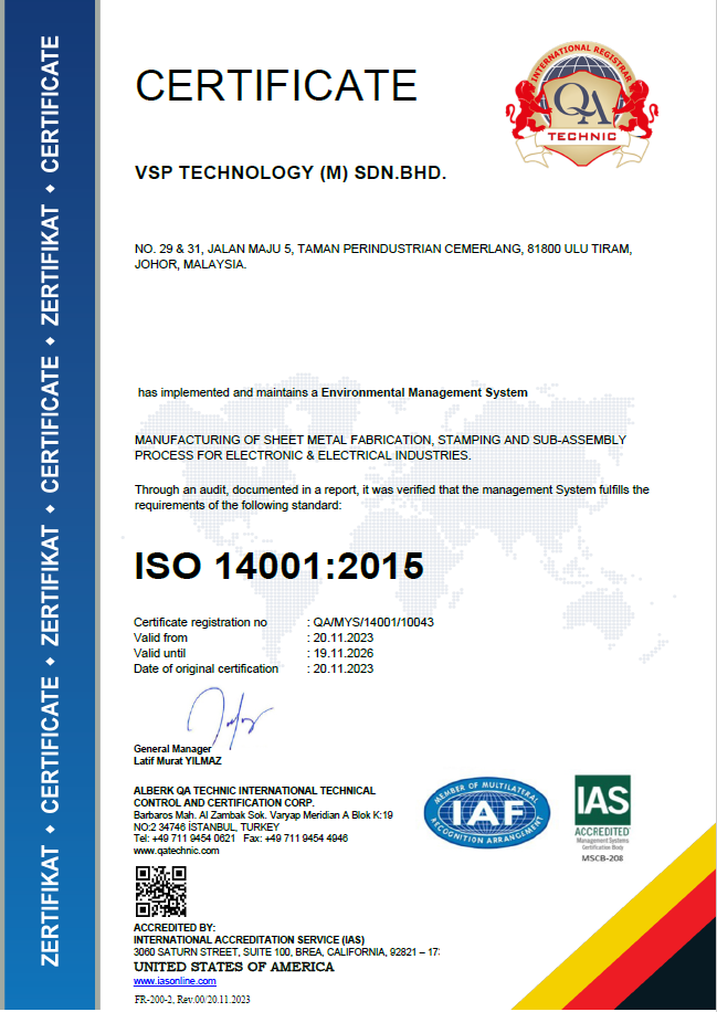 ISO 14001 - VSP