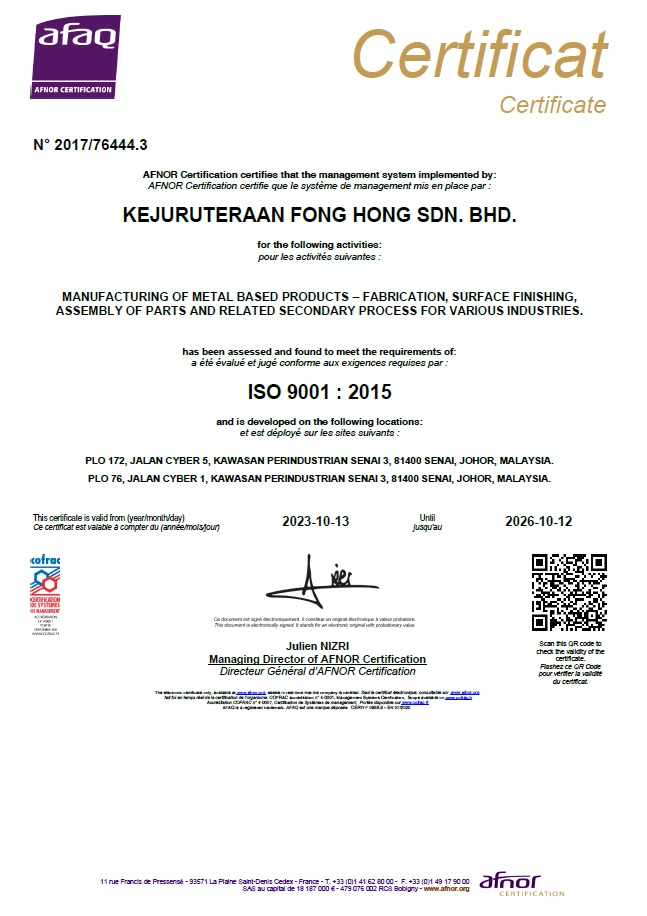 ISO 9001 - KFH
